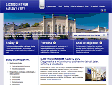 Tablet Screenshot of gastrokv.cz